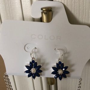 NWT - patriotic necklace and earrings set!
